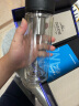 万象（WANXIANG）玻璃杯V20RL商务办公礼盒装双层高硼硅材质家用带滤网水杯 实拍图