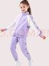 Hello Kitty女童运动套装儿童春秋装运动服中大童外套裤子两件套HKT02紫色160 实拍图
