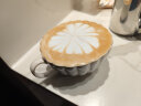 柏翠（petrus）咖啡机意式全半自动研磨一体机家用办公双泵商用 PE3899 星光海盐白 晒单实拍图