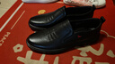 红蜻蜓皮鞋男乐福鞋大众平底套脚懒人鞋商务休闲男鞋 WTA122671 实拍图