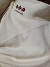 真维斯（JEANSWEST）长袖t恤打底衫女装秋冬季新款双面绒上衣服立领保暖衣纯色内搭女 米色 小三朵小红花_K_左领角 M 实拍图