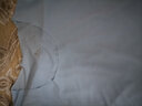 浪莎（LangSha）品牌【超薄冰丝凉感】夏季新款男家居服睡衣男士无痕t恤短袖套装 N88男套装 蓝色 XL 建议120-140斤 【24H速发】 实拍图