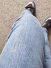 真维斯（Jeanswest）牛仔裤男2026新款潮牌高端裤子男士春夏季薄款修身直筒宽松弹力裤 蓝色 602B 36 (2尺8) 实拍图
