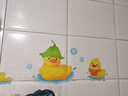 浴室卫生间瓷砖墙壁装饰贴补洞遮丑厕所墙面贴纸墙贴画防水自粘贴 快乐小黄鸭 中 实拍图