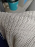 POUM毛衣男秋冬季新款宽松高级感外套韩版条纹复古针织衫圆领撞色线衣 GMFS-9954 蓝色 XL 【推荐体重125-145斤】 实拍图