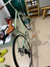 凤凰（Phoenix）公路自行车男女成人禧玛诺变速复古青少年学生平把公路赛车FR202 钢架700C-禧玛诺7速-石青绿 700C【建议身高160-190CM】 实拍图
