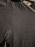 无印良品 MUJI 男式 使用了棉的冬季内衣 长紧身裤 69AA455 打底裤 炭灰色 S 实拍图