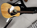 雅马哈（YAMAHA）F600 原声款 云杉木初学者入门民谣吉他圆角吉它41英寸亮光原木色 实拍图