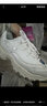 斯凯奇（Skechers）新年礼物女鞋秋冬珠珠熊老爹鞋厚底增高百搭复古运动休闲鞋149463 乳白色/OFWT 38 正常码，脚背宽高选大半码 实拍图
