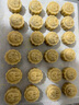 展艺 烘焙工具手压式绿豆糕月饼立体卡通套装50g圆形月饼模（6花片） 实拍图