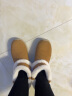 斯凯奇（Skechers）百搭时尚加绒雪地靴女保暖松糕底短筒靴144043 晒单实拍图