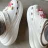 crocs檀健次推荐款经典泡芙洞洞鞋|207521 白色-100 39(240mm) 实拍图