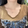 乔柏妲礼物18k彩金玫瑰金钻石项链女生日送老婆 【轻奢款】莫比乌斯项链 实拍图
