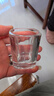 品喻（PINYU）白酒杯家用玻璃酒杯啤酒一口杯烈酒杯二两洋酒杯方形70ml小号6个 实拍图