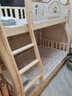 精冠儿童床上下床实木高低床男孩女孩床多功能子母床双层成人上下铺 【樱桃木-直梯款】送书架+抽屉 上铺宽90cm*下铺宽120cm 实拍图