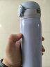 膳魔师（THERMOS）不锈钢保温杯水杯学生杯子生日礼物儿童车载团购定制刻字JNL系列 进口JNL-504冰雪蓝 500ml 实拍图