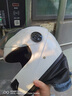 AD新国标电动车头盔女士秋冬季保暖围巾防雾全盔男女款四季通用电瓶车安全帽冬天3C认证摩托车头盔 新国标B类【米熊】透明 均码 实拍图