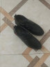 稻草人男鞋皮鞋男士商务休闲鞋春夏真皮内增高透气舒适防滑耐磨软面鞋子 内增高黑色 38 实拍图