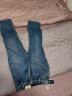 POLOWALK女士牛仔裤2024春新款时尚潮流百搭经典显瘦直筒牛仔长裤 牛仔蓝 L 晒单实拍图