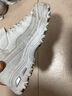 Skechers斯凯奇奶茶熊儿童熊猫鞋秋冬男女童运动鞋经典黑白老爹鞋996212L 212龙眼冰茶 35 实拍图