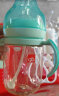好孩子（gb）吸管奶瓶 大宝宝一岁以上3-6岁PPSU耐摔宽口径大容量带手柄直饮杯 藕粉（奶嘴+鸭嘴+吸嘴） 6月+ PPSU 360ml（超大容量一次喝饱） 实拍图