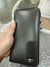 七匹狼（SEPTWOLVES）手包男头层牛皮拉链长款钱包手抓包真皮男士手拿包 啡色款 实拍图