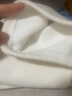 浪莎欧棉绒阔腿裤女春秋高腰窄版显瘦直筒休闲裤宽松垂感拖地裤子加绒 米白加绒-小个子 L 建议111-125斤 实拍图