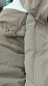 妍莉芬（yanlifen）短款羽绒棉服女2025年冬季新款外套棉袄加绒加厚宽松派克服女装 卡其 L建议105-125斤 实拍图