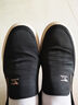 七匹狼休闲鞋男鞋秋冬季男士布鞋简约板鞋一脚蹬懒人鞋子透气防臭 黑色 40 -尺码偏大 实拍图
