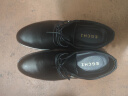宜驰（EGCHI）皮鞋男士商务休闲正装英伦耐磨舒适通勤鞋子男 1618 黑色 45 实拍图