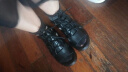 lickfen凉鞋女2024夏季新款女鞋子厚底罗马凉靴坡跟高跟鞋凉皮鞋休闲鞋女 黑色 （真皮  标准尺码） 37 晒单实拍图