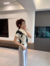 对白X凯伊莱文联名时髦撞色polo领短袖衬衫女2024夏新款气质小衫 奶油米（预售6月11日发货） S 晒单实拍图