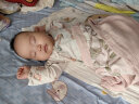 嫚熙（EMXEE）婴儿被子儿童宝宝空调夏凉被 桑蚕丝竹棉纱布盖毯 精灵蘑菇屋 110×140(cm) 晒单实拍图