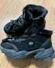 斯凯奇（Skechers）新年礼物女鞋春加绒厚底老爹鞋中帮雪地靴防滑休闲鞋167338 实拍图