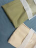 然牌100S纯棉枕套一对 简约纯色 轻奢质感枕头套  橄榄绿 48x74cm 实拍图