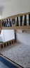 欧梵森（OUFANSEN）欧梵森 上下床实木美式高低床多功能儿童床成人双层子母床  直梯款（包安装） 上铺宽130下铺宽150 实拍图