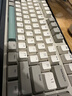 ikbc键盘机械键盘无线樱桃轴游戏键盘青轴红轴电竞键盘87键电脑 W200工业灰 无线 87键 青轴 实拍图