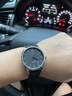 冠琴（GUANQIN）男士自动机械表进口机芯30米防水单日历真皮表带简约休闲手表 【进口机芯】16032白壳黑面黑皮带 实拍图