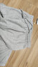 FitonTon灰色运动裤女裤春秋2023年束脚哈伦裤显瘦休闲卫裤 浅灰色S 晒单实拍图