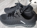 回力男鞋子男秋季透气网鞋男防滑跑步鞋网面软底百搭休闲运动鞋男 全黑经典款 WXYL160C  43 实拍图