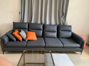 简昕科技布沙发客厅小户型现代简约 三人位奶油风高靠背布艺沙发8045 实拍图