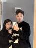 卡图弛cleanfit黑色猫咪毛衣男春秋季美式潮牌打底针织衫高级感慵懒外套 黑色 XL 实拍图