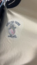 Teenie Weenie小熊2024年春装新款红色圆领短袖棉T恤ins风短款上衣 象牙白 170/L 晒单实拍图