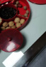 彩致（CAIZHI）喜庆果盘新年干果盘零食盘客厅坚果糖果摆放收纳盒 单层CZ6865 实拍图