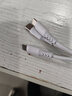 蝈小郎快充数据线三合一type-c苹果华为安卓手机充电线可伸缩加粗安全OPPOvivo小米120W一拖三快充线 PVC白色【3A】 实拍图