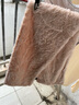 达芬奇密码 冬季流行时尚日系可爱仿獭兔毛纯色女士围脖 裸色 实拍图