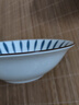 千叶草8英寸斗碗家用颜值陶瓷餐具汤碗面碗菜碗 1只千叶草8英寸斗碗 实拍图