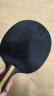 红双喜DHS狂飚九星乒乓球拍横拍专业比赛黑檀芳碳攻防H9002 实拍图