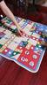 大富翁飞行棋地毯爬行垫亲子互动游戏防水防滑男孩女孩儿童玩具90*90cm 实拍图