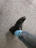 海澜之家HLA皮鞋男士商务休闲系带正装德比鞋子男HAAPXM2DBH171 黑色41 实拍图
